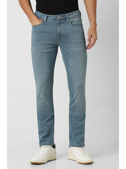 Van Heusen - Men Blue Light Wash Slim Fit Jeans