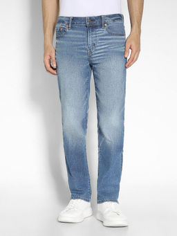 American Eagle - Men Blue Air Flex+ Ultrasoft Original Straight Jeans