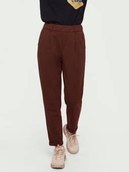 United Colors of Benetton - Brown Solid Carrot Fit Trouser