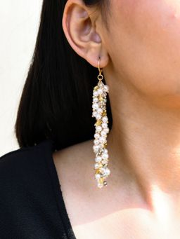 ISHKAARA - Rainfall Pearl Drop Earrings