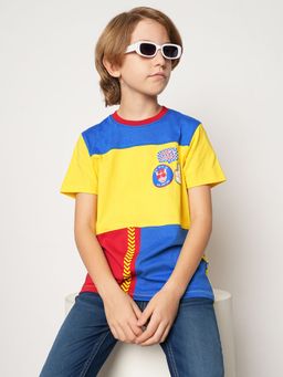 Jack & Jones Junior - Boys Color Block Multicolor T-Shirt