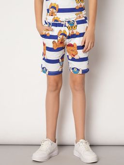 Jack & Jones Junior - Boys Graphic Blue Shorts
