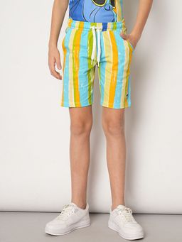 Jack & Jones Junior - Boys Striped Multicolor Shorts
