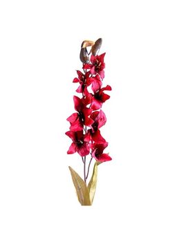 Itsy Bitsy - Artificial Flower Orchid Lily Scarlet 26.5Inch