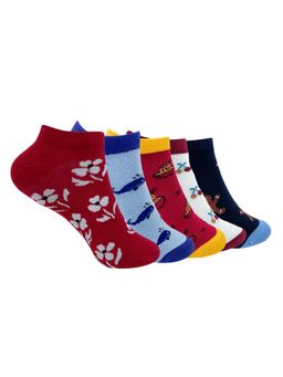 Mint & Oak - Women Doodle-Doo Socks (Pack of 5)