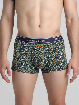 Jack & Jones - Men Regular Fit Navy Blue Trunk