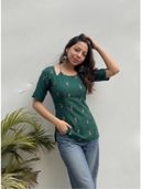 Green color option, Currently selected