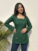 Green color option, Currently selected