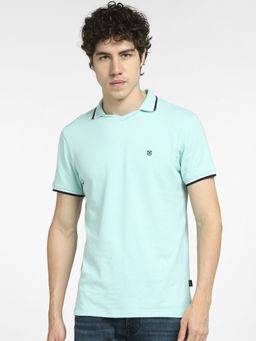 Jack & Jones - Light Blue Polo T-shirt