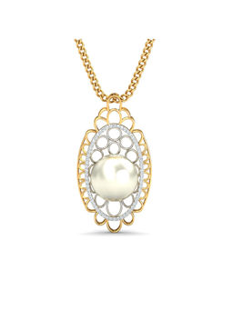 KuberBox - Mauktik Pearl Pendant 14K Gold