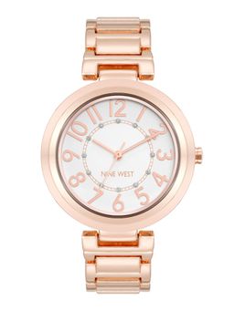 Nine -West - Women Silver Dial Analog Watch - NW-1892SVRG (M)