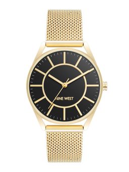 Nine -West - Women Black Dial Analog Watch - NW-1922BKGB (M)