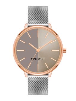 Nine -West - Women Grey Dial Analog Watch - NW-1981GYRT (M)