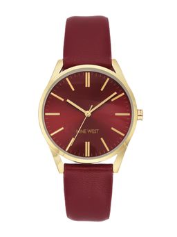 Nine -West - Women Red Dial Analog Watch - NW-1994GPBY (M)