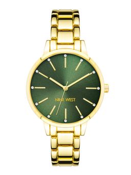 Nine -West - Women Green Dial Analog Watch - NW-2098GNGB (M)