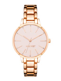 Nine -West - Women Pink Dial Analog Watch - NW-2098PKRG (M)