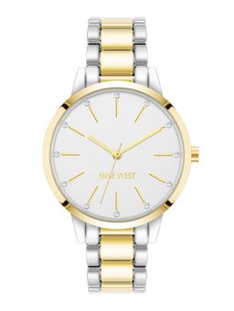 Nine -West - Women White Dial Analog Watch - NW-2099WTTT (M)