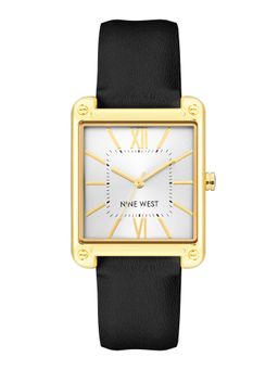 Nine -West - Women Silver Dial Analog Watch - NW-2116GPBK (M)