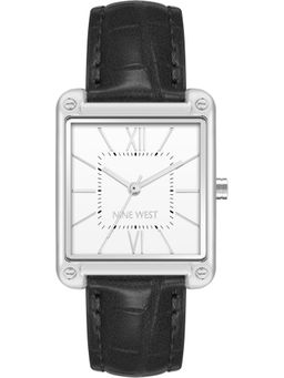 Nine -West - Women Silver Dial Analog Watch - NW-2117WTBK (M)