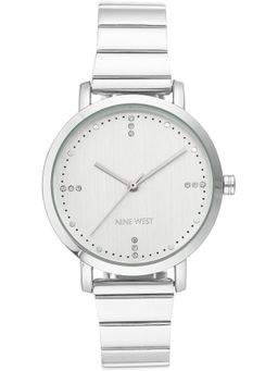 Nine -West - Women Silver Dial Analog Watch - NW-2279SISV (M)