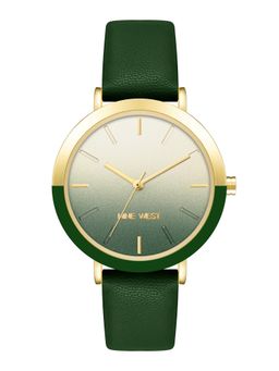 Nine -West - Women Multi-Color Dial Analog Watch - NW-2346GPGN (M)