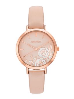 Nine -West - Women Pink Dial Analog Watch - NW-2680FLPK (M)