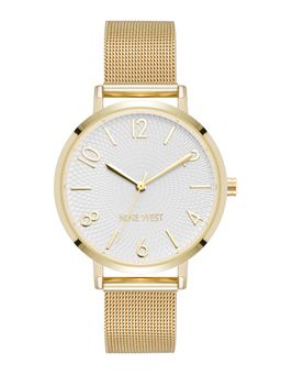 Nine -West - Women Silver Dial Analog Watch - NW-3062SVGB (M)