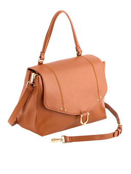 CARPISA - Tan Stylish Briefcase Handbag from The Zenzero