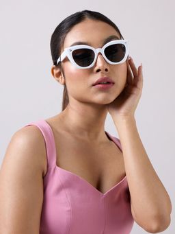 Twenty Dresses by Nykaa Fashion - White Cat Eye Everyday Sunglasses