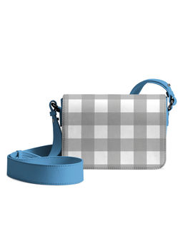 DailyObjects - Cool Carolina Gingham Sol Box Shoulder Crossbody Bag