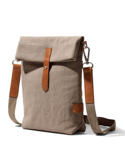 DailyObjects - Khaki Beige Scout Crossbody Bag