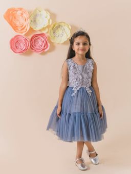 PSPeaches - Knee Length Dress - Grey