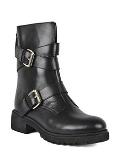 Vanilla Moon - Gwyn Black Combat Boots