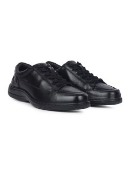 Rockport - Men Easeride ZORO Black Leather Oxfords