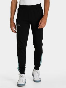 Puma - Xone8 Color Block Mens Black Trackpants