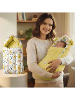 StarAndDaisy - Multi-Color Cotton Printed Sleeping Bag (0-12 Months)