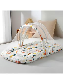 StarAndDaisy - Multi-Color Cotton Printed Mosquito Net (0-12 Months)