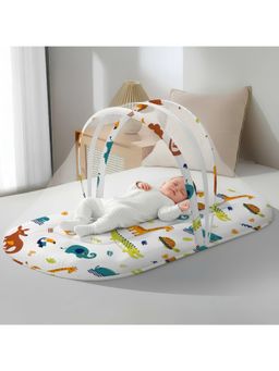 StarAndDaisy - Multi-Color Cotton Printed Mosquito Net (0-12 Months)