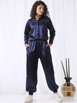 Vasstram - Jogger Jumpsuit Navy Blue