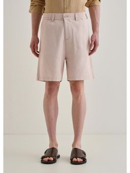 Banana Club - Peach Linen Shorts