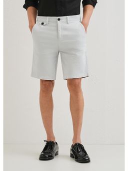 Banana Club - Light Grey Cotton Shorts