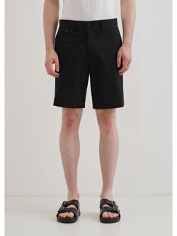 Banana Club - Black Cotton Shorts