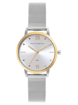 French Connection - Silver Analog Watch for Women (FCE20TM)