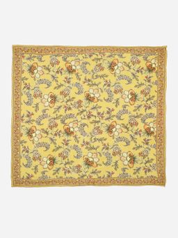 Ritu Kumar - Yellow Printed Scarf