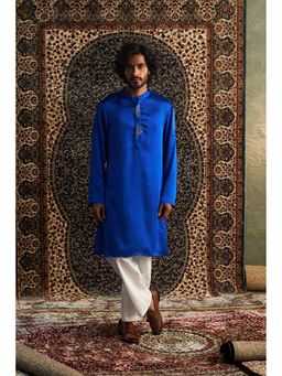 Charkhee - Prarambh Placket Kurta with Pant
