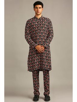 Soup by Sougat Paul - Ethnic Folklore Printed Kurta with Churidar