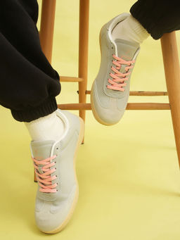 Yoho - Grey Quoi Sneakers for Women