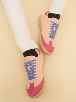 Yoho - Pink Quoi Sneakers for Women