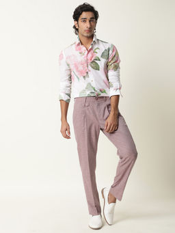 Rare Rabbit - Dexs Maroon Trouser