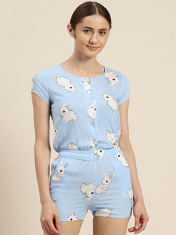 Sweet Dreams - Women Printed Playsuit